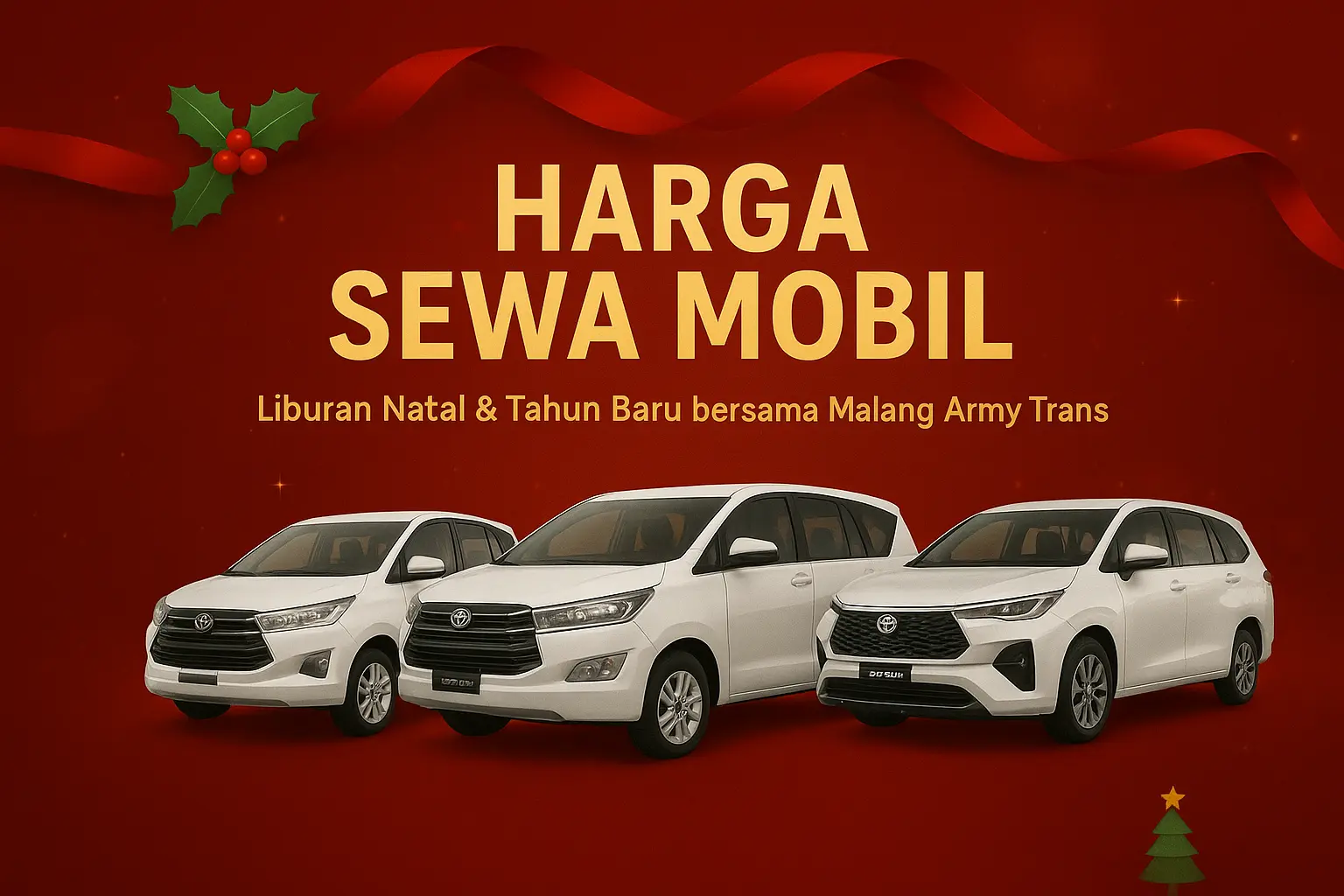 Harga Sewa Mobil Malang Nataru