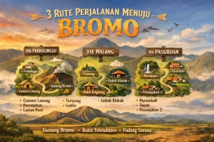 Rute Menuju Gunung Bromo